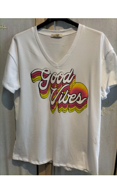 T.shirt good vibes Tu 34/40