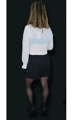 Blouse brodée